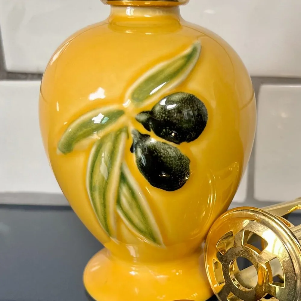 Vintage Lampe Berger Paris Olive Branch Fragrance Diffuser & Bag